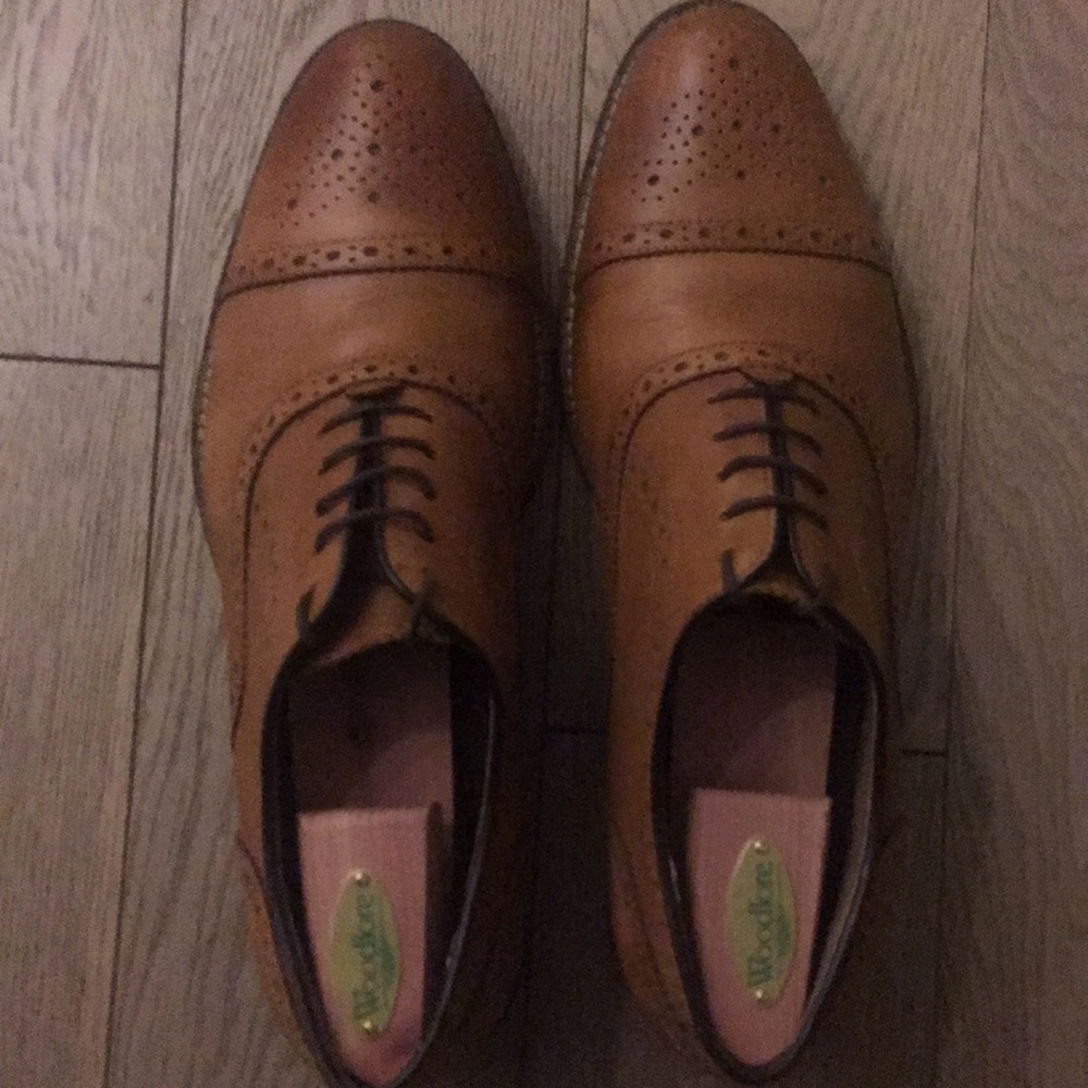 Aston Grey wingtip shoes size 10.5 in dress shoes